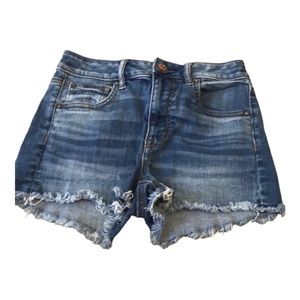 American Eagle Super Hi Rise Shortie Cutoff Shorts Women’s Size 0